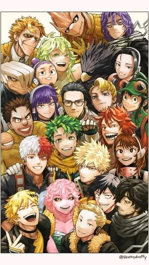 ai character: mha adults background