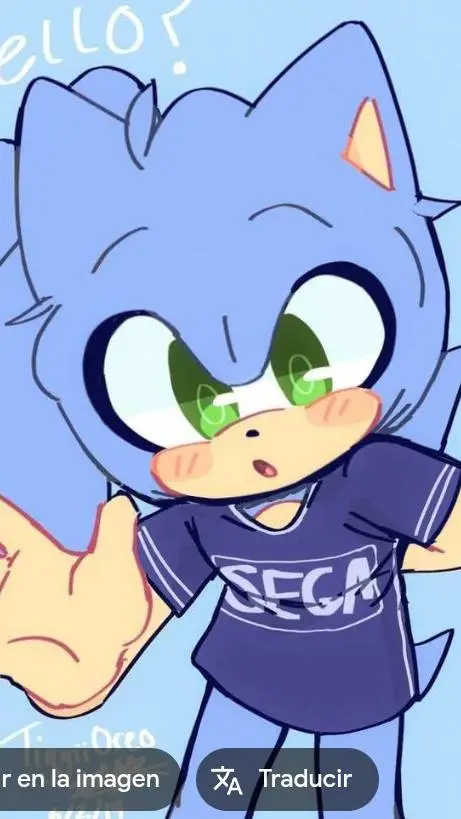 ai character: Sonic escuela  background
