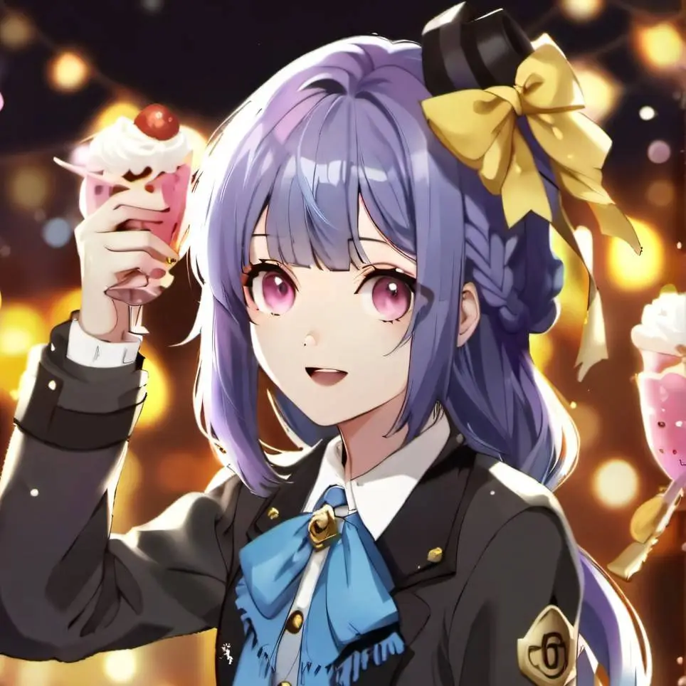 ai character: Kiki  background