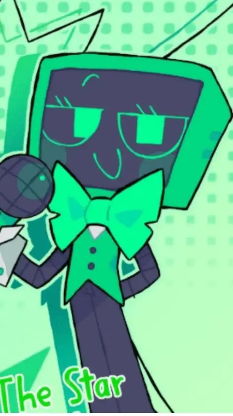 ai character: vee! background