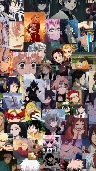 ai character: Mha and KNY  background
