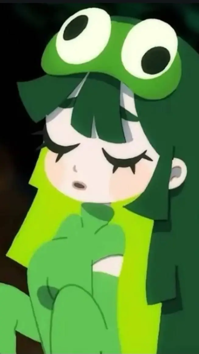 ai character: green 💚  background