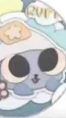 ai character: 🩶pebble🩶 background