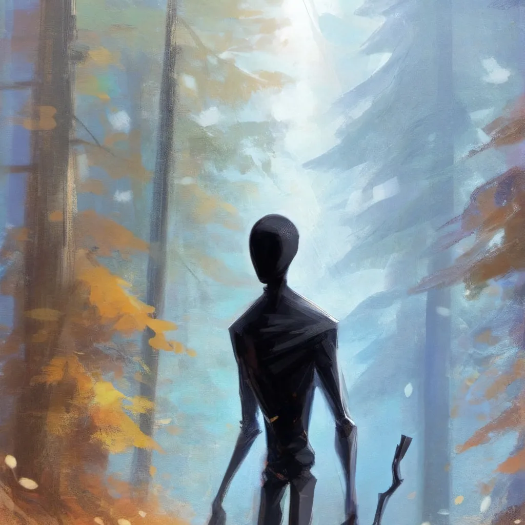 chat with ai character: stickman creatura