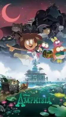 ai character: amphibia. + YOU  background