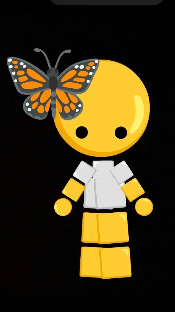 ai character: allian 🦋🟡 background