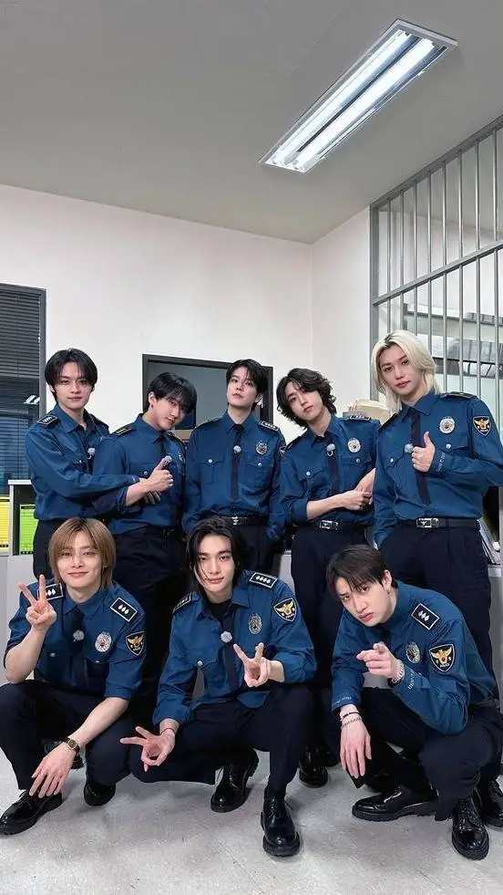 ai character: skz concert background
