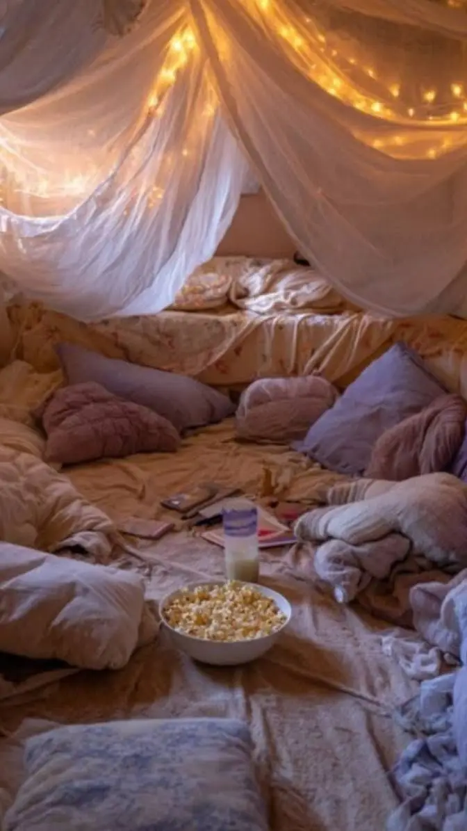 ai character: THE SLEEPOVERR background