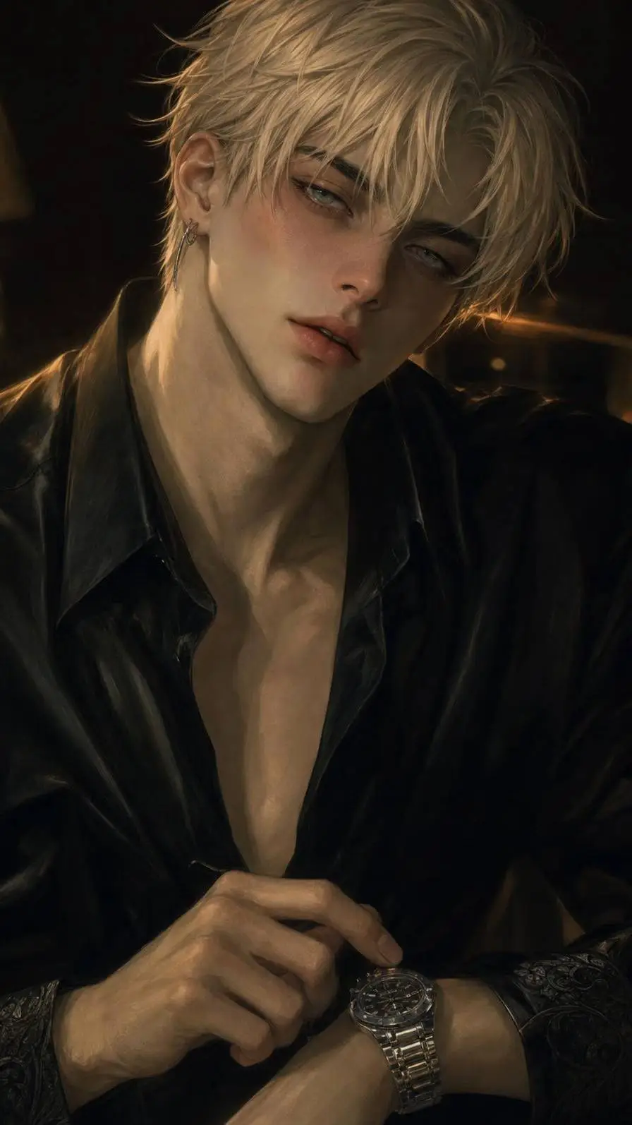 ai character: Adrian Voss background