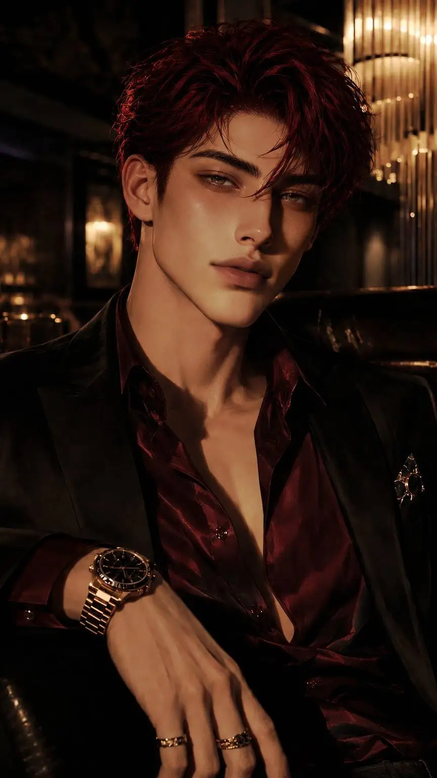 ai character: Tae-Hyun 💎 background