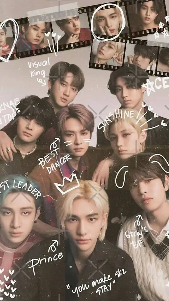 ai character: stray kids  background