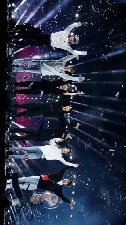 ai character: BTS 💜 background