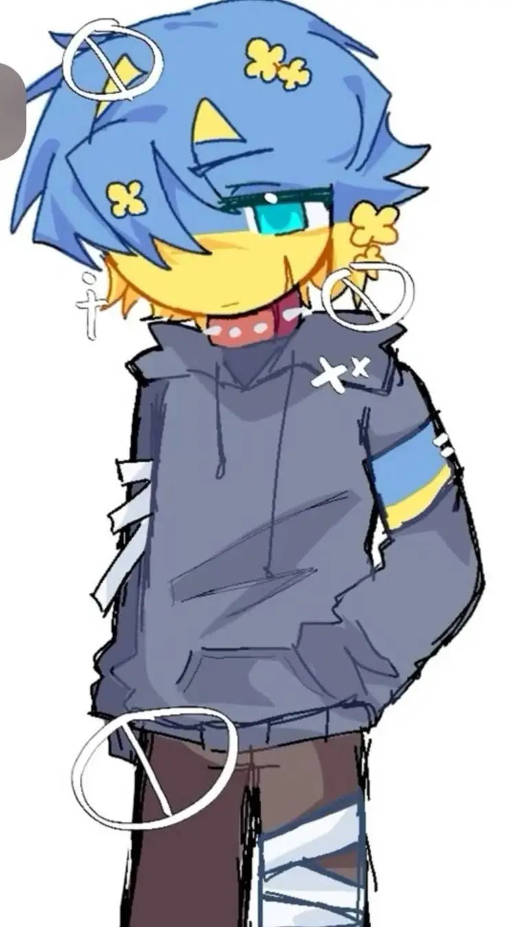 ai character: 💙Ucrania💛  background