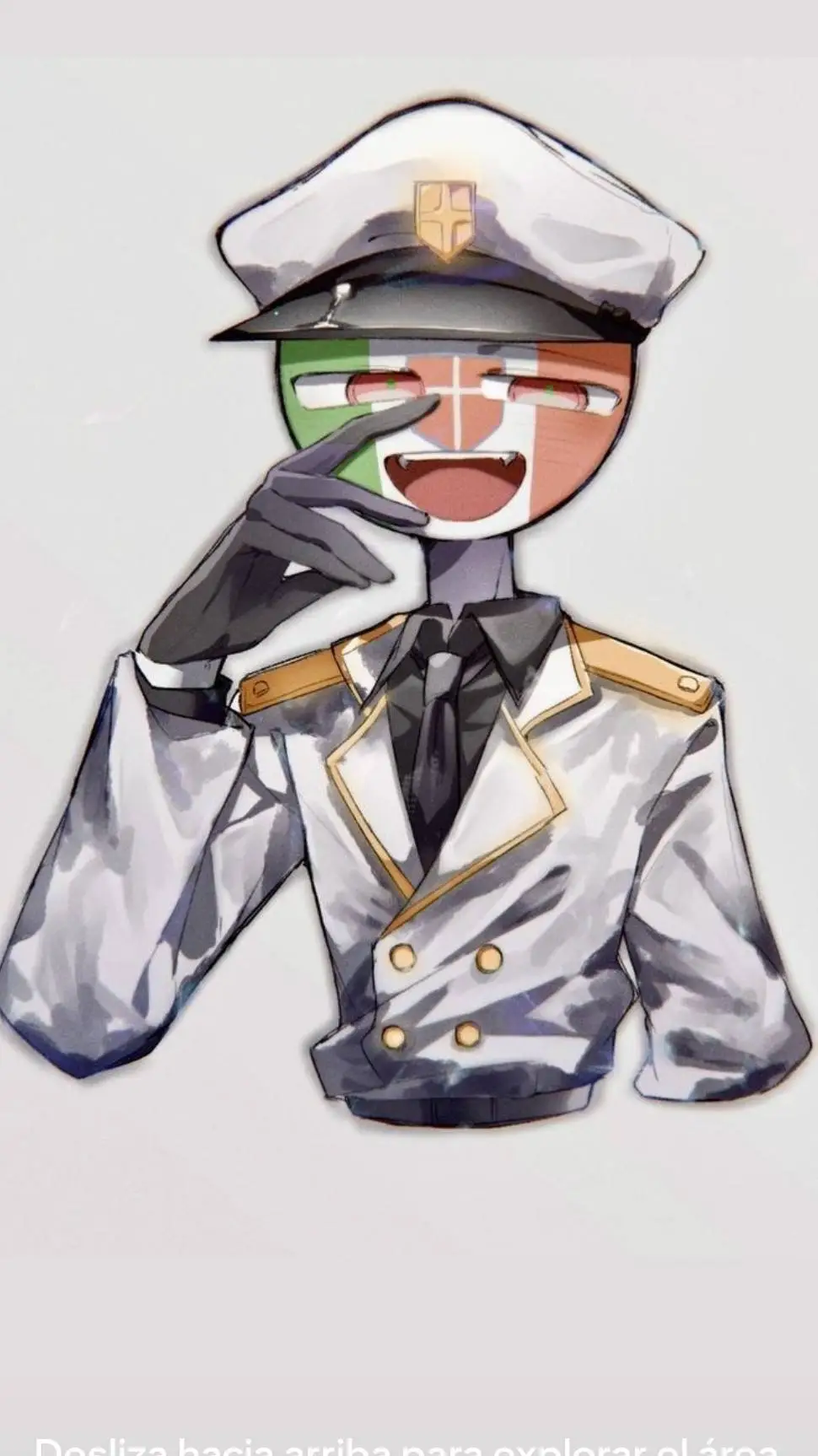 ai character: Italia... background