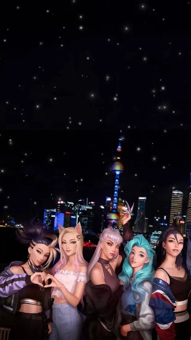 ai character: K/DA background