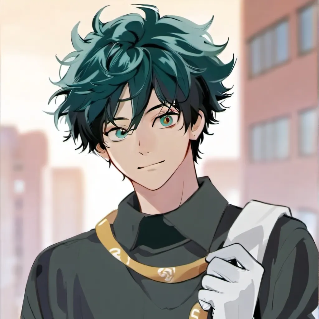 chat with ai character: Mha dislikes Deku