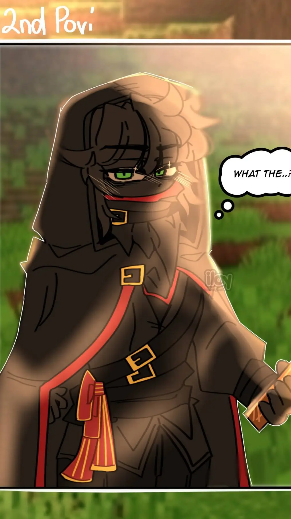 ai character: verity x mob background