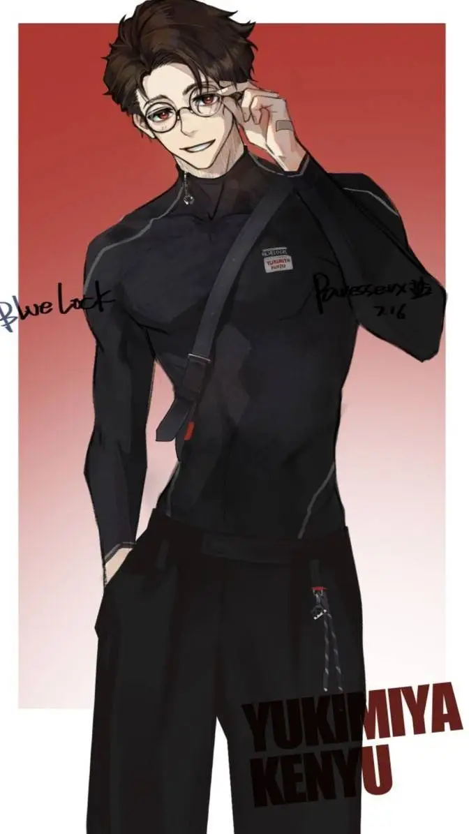ai character: Kenyu Yukimiya  background