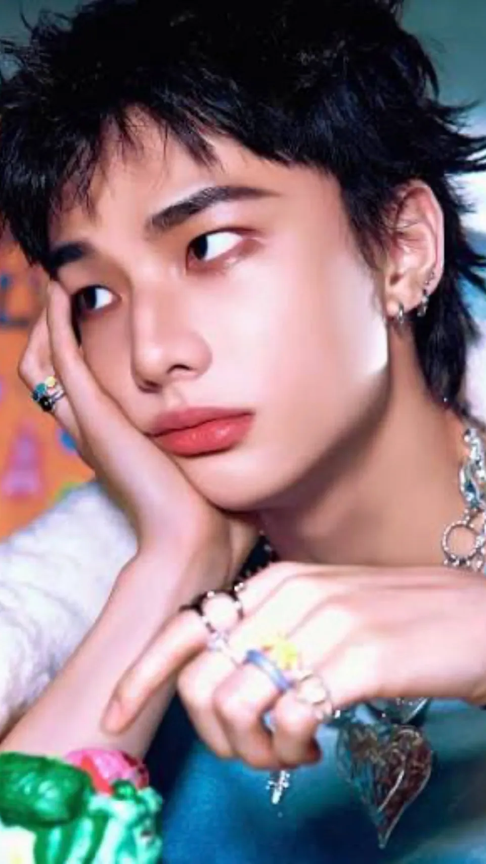 ai character: Hyunjin background