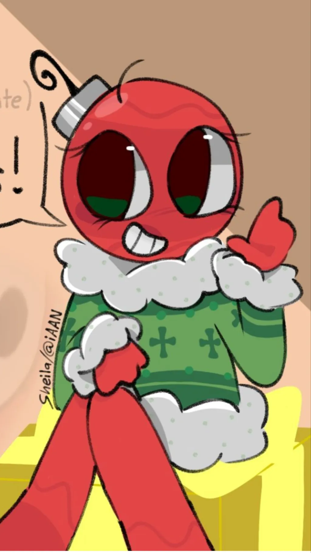 ai character: Pretzel the presen background