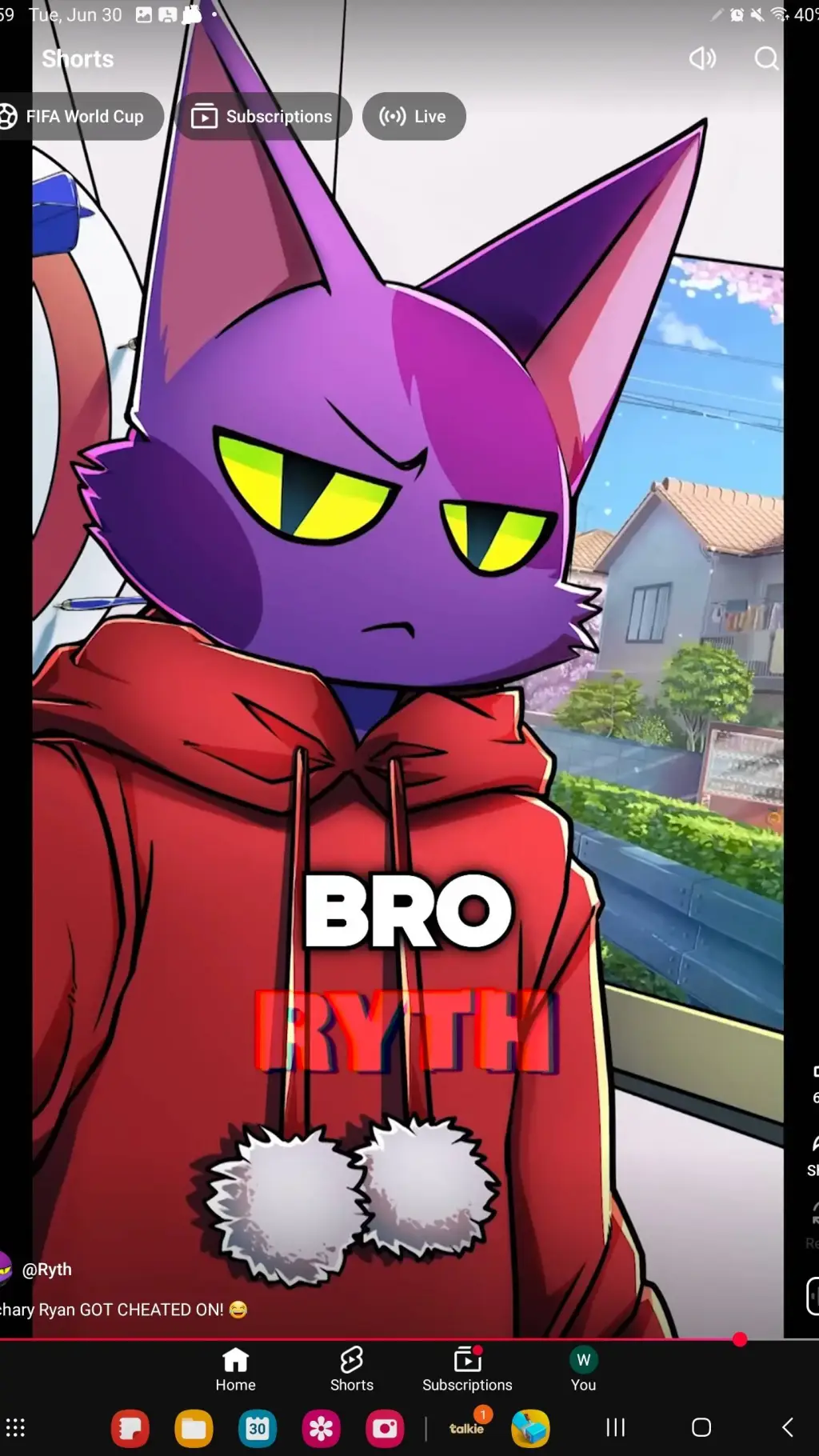 ai character: Ryth background