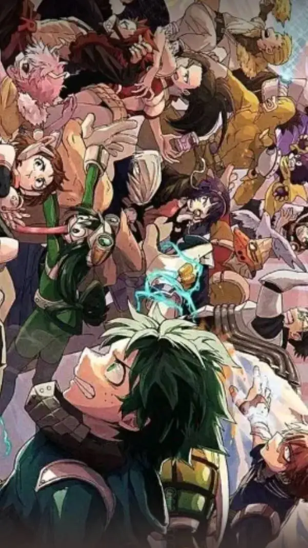 ai character: mha villano  background