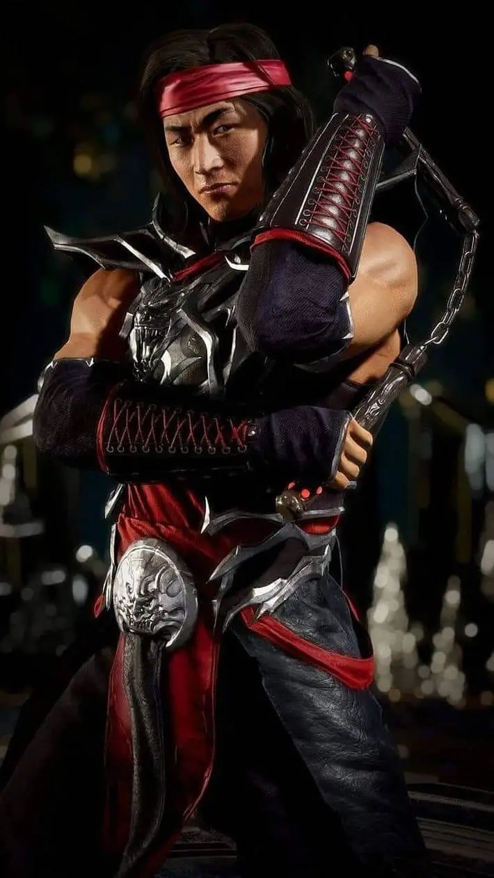 ai character: liu kang  background