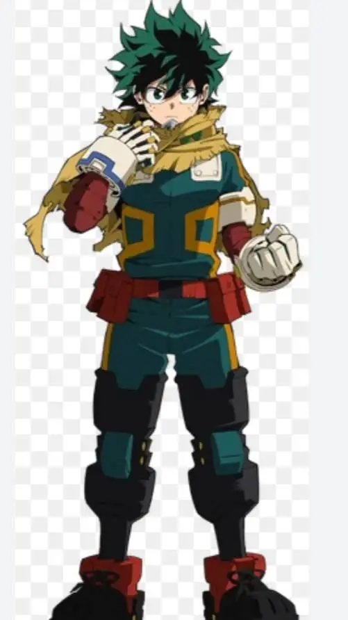 ai character: Deku  background
