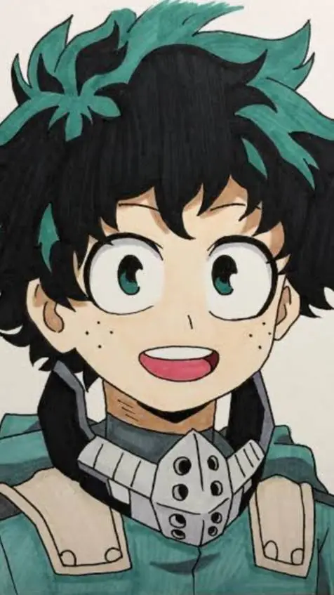 ai character: Deku  background