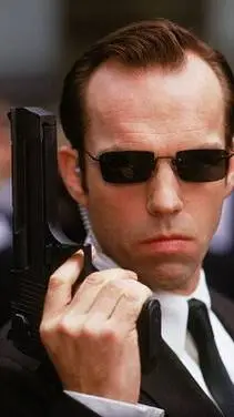 ai character: agente smit  background