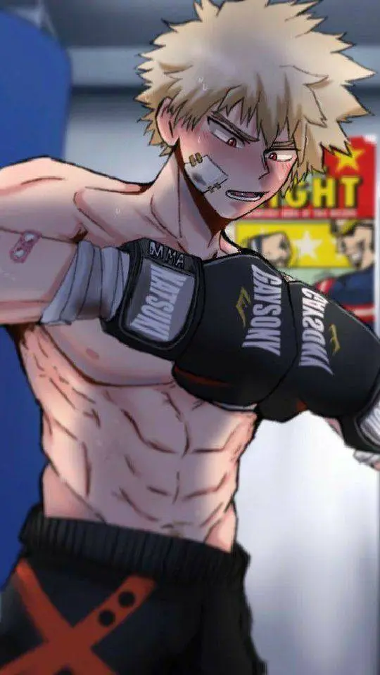 ai character: bakugo boxeador background