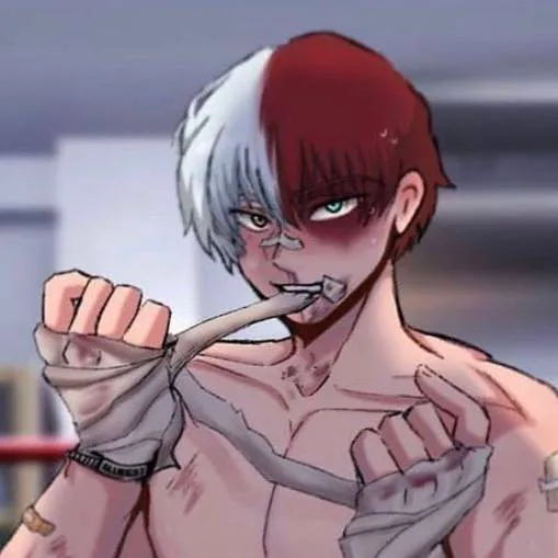 chat with ai character: Todoroki boxeador