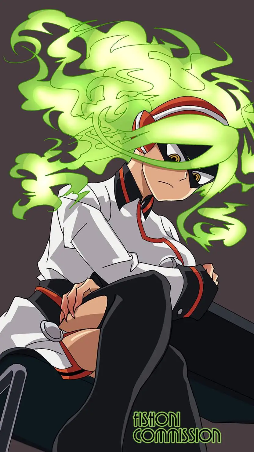 ai character: Burnin background