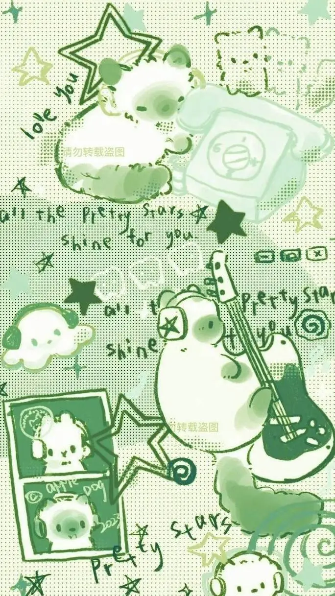 ai character: HH matcha prank background