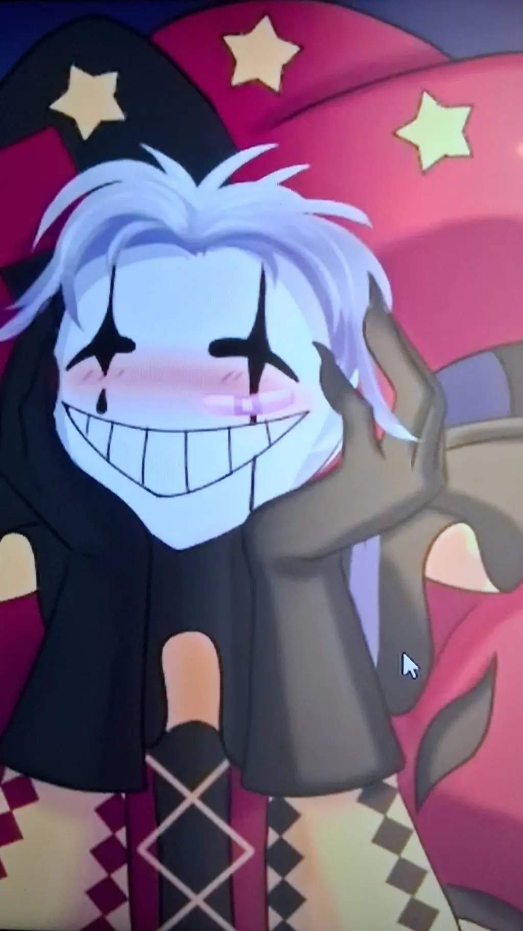ai character: Pierrot background
