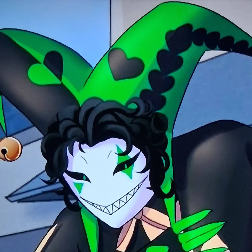 chat with ai character: Harlequin