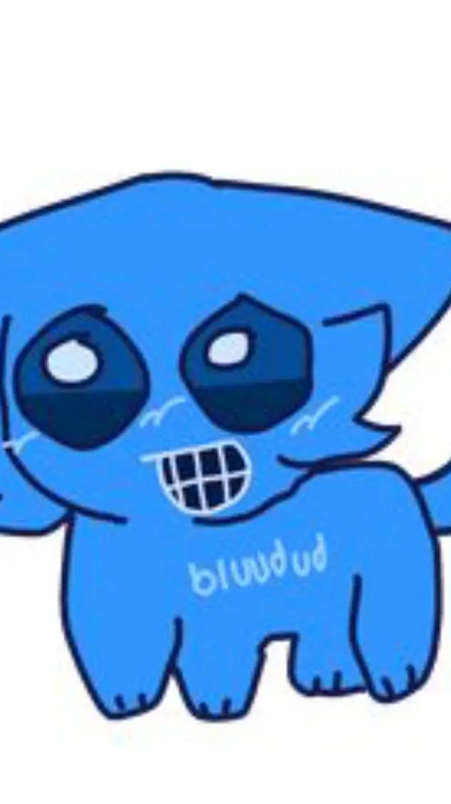 ai character: bluudud background