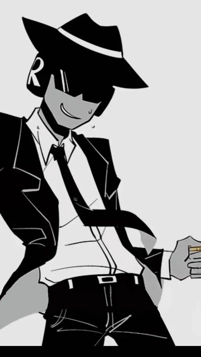 ai character: doublefedora :^ background
