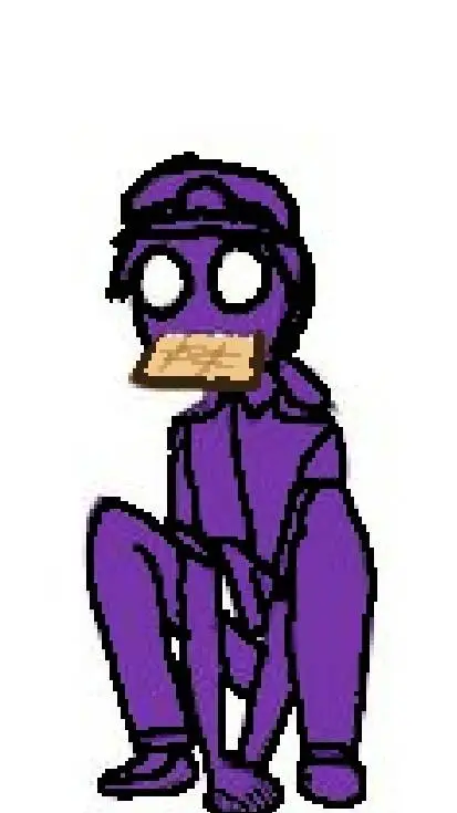ai character: Stubborn Afton background