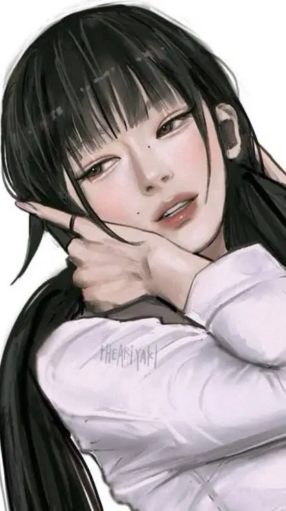 ai character: Shizuka  background