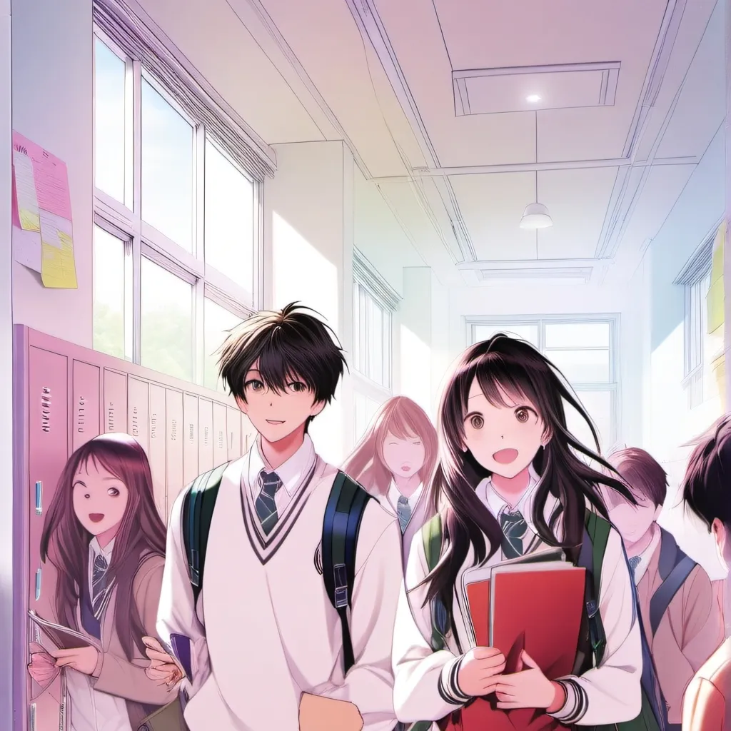 chat with ai character: school