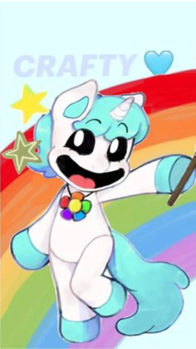ai character: craft corn  background