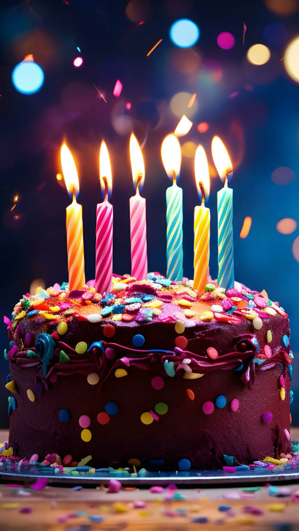 ai character: Your birthday  background