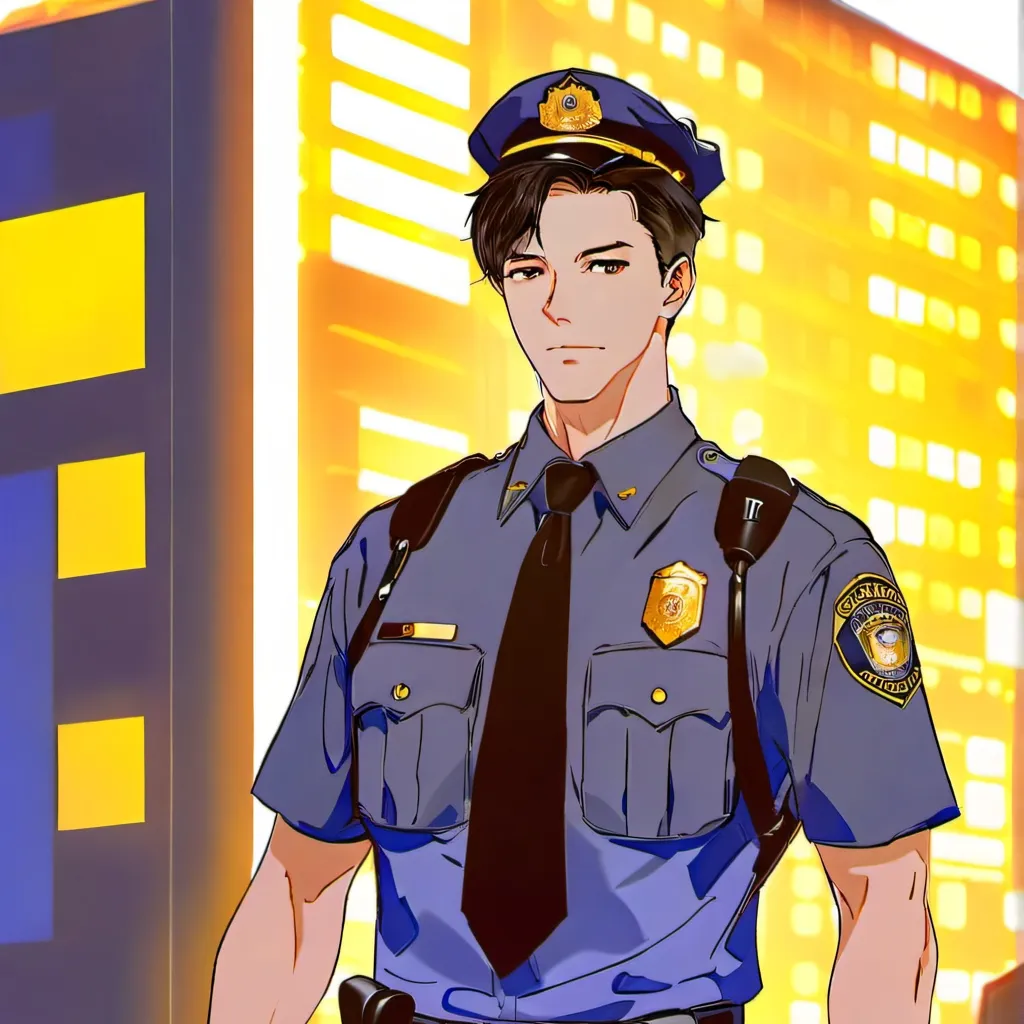 chat with ai character: A cop