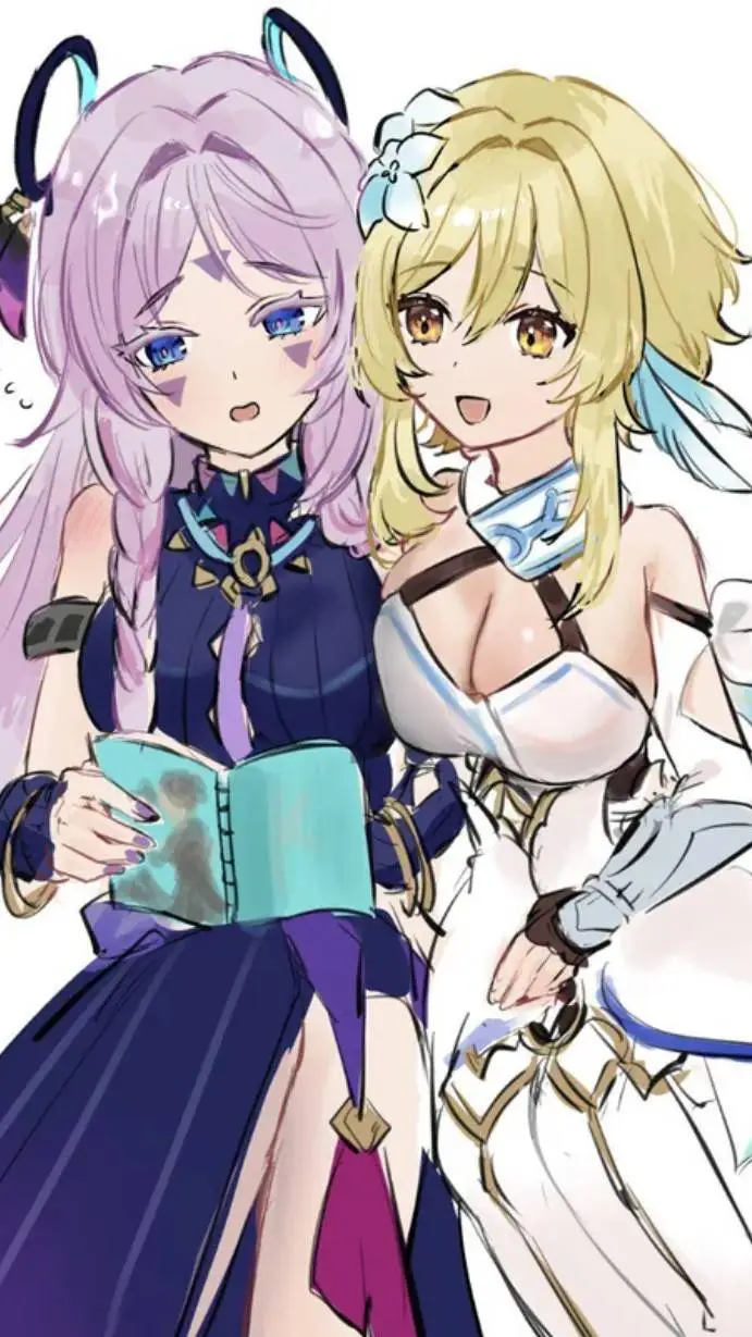 ai character: Citlali x lumine  background