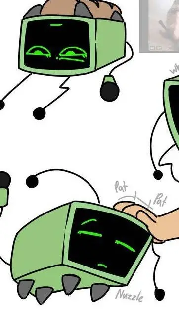 ai character: vee kitty background