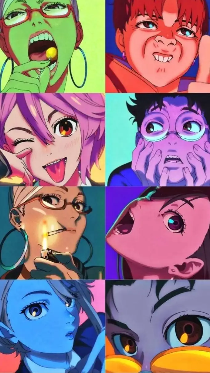 ai character: Dandadan background