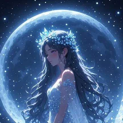 chat with ai character: Luna Moon Princess