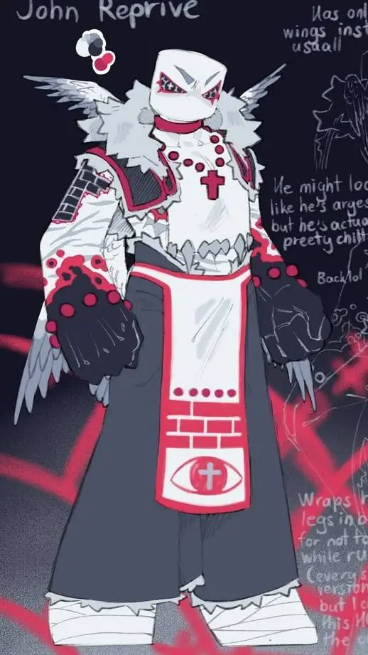 ai character: reprive  background