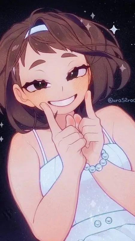 ai character: Ochaco Uraraka  background